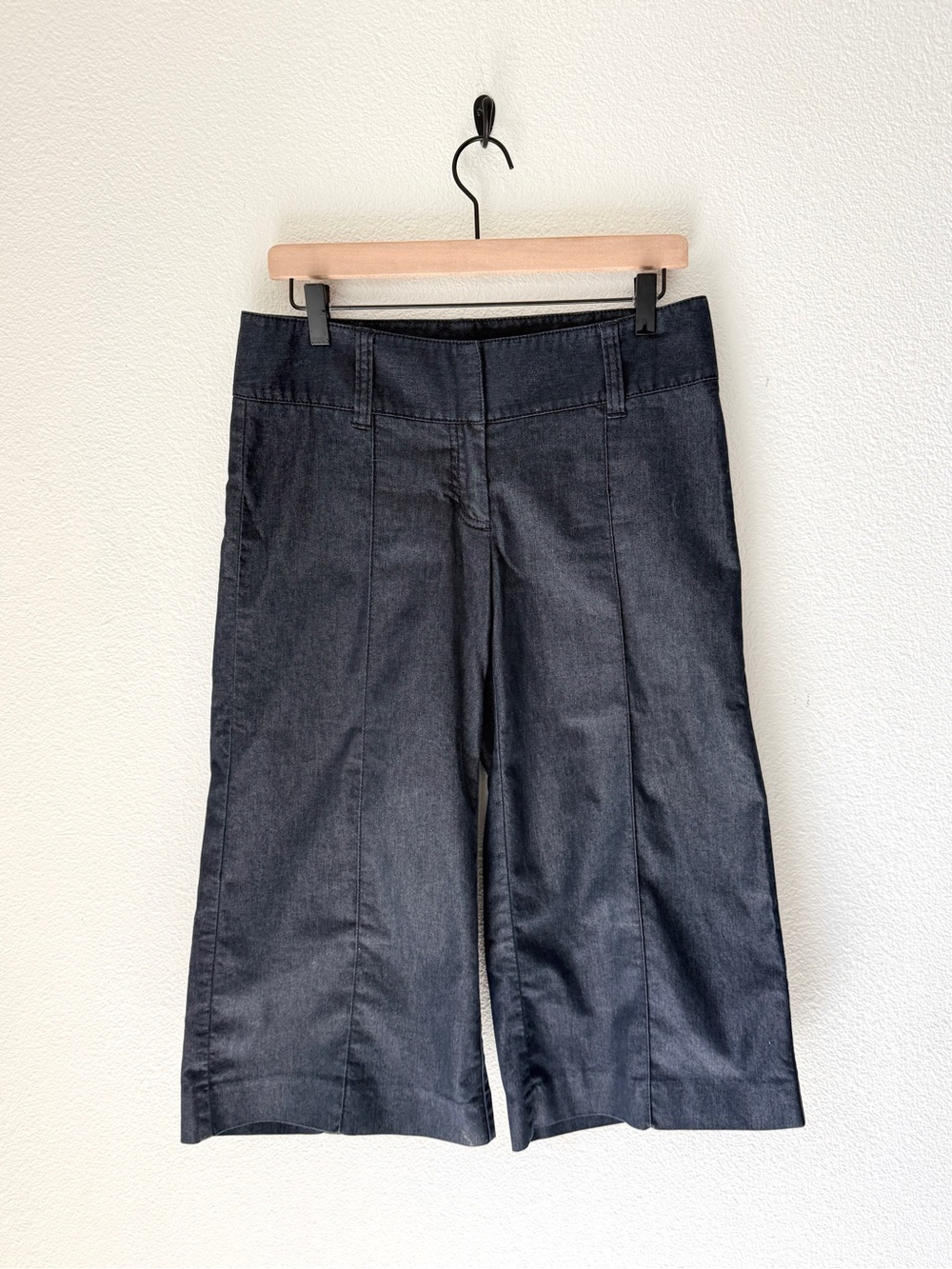 Classiques Entier Vintage dark indigo wide-leg seamed trousers - 6